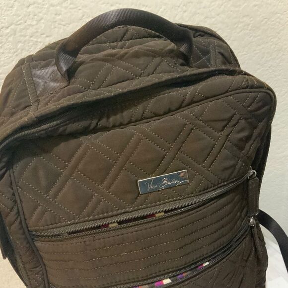 Vera Bradley backpack in Dark brown 18” x 14” main image 9